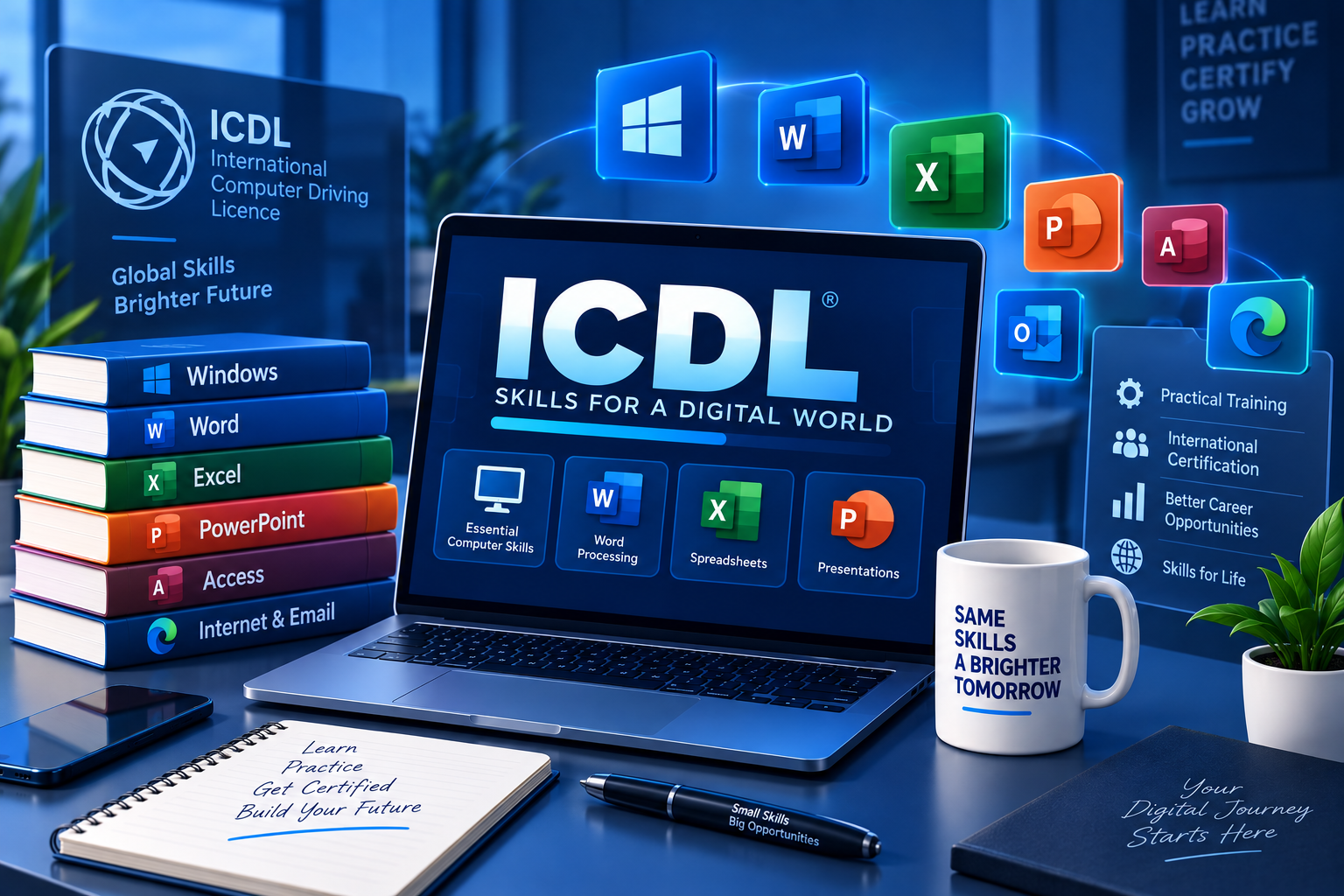 ICDL — الرخصة الدولية لقيادة الحاسوب